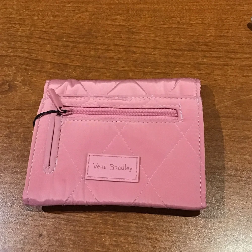 Vera Bradley Pink Quilted Wallet